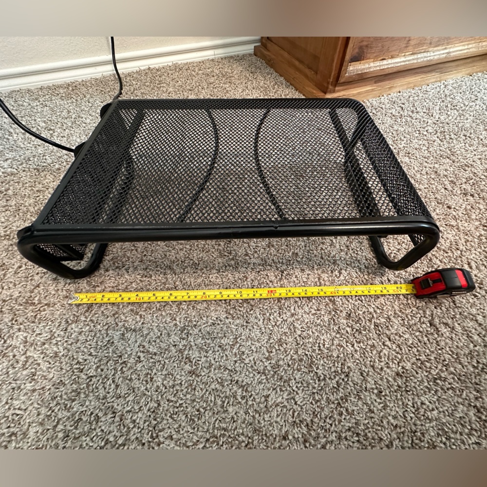 Black Monitor Stand Riser - Picture 13 of 16